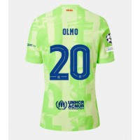 Dres Barcelona Dani Olmo #20 Tretina 2024-25 Krátky Rukáv